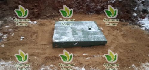 Работы по монтажу септика Топас 10 Long